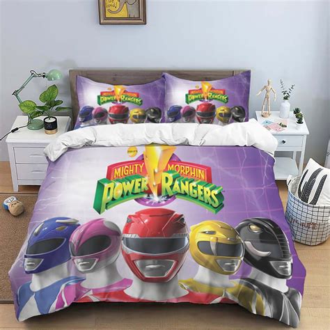 power ranger pillow|mighty morphin power rangers bedding.